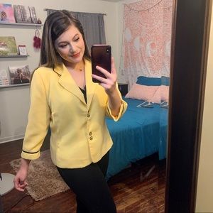 Yellow Studio I Blazer in size 14